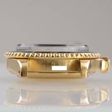 Thumbnail von Rolex Submariner Date 1680/8 Tropical purple dial yellow gold 18KT Full Set 1973's </h1>