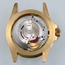 Thumbnail von Rolex Submariner Date 1680/8 Tropical purple dial yellow gold 18KT Full Set 1973's </h1>