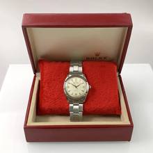 Thumbnail von Rolex Air King 5500 Honeycomb Explorer ivory dial very rare 1966’s