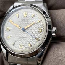Thumbnail von Rolex Air King 5500 Honeycomb Explorer ivory dial very rare 1966’s