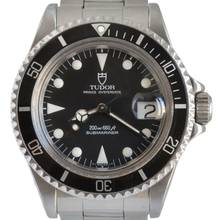 Thumbnail von Tudor Submariner Date 79090 black tritium dial 1992’s </h1>
