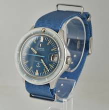 Thumbnail von Omega Genève Admiralty Anchor blue navy dial 1968’s </h1>