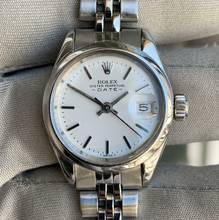 Thumbnail von Rolex Date 6916 Ladies 26MM Silver dial 1972’s </h1>