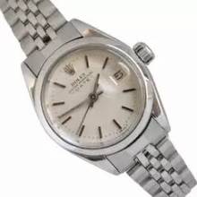 Thumbnail von Rolex Date 6916 Ladies 26MM Silver dial 1972’s </h1>