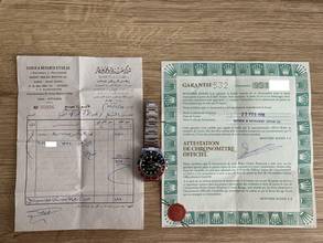 Thumbnail von Rolex GMT-Master 16750 never polished Full Set TOP Condition 1986's </h1>