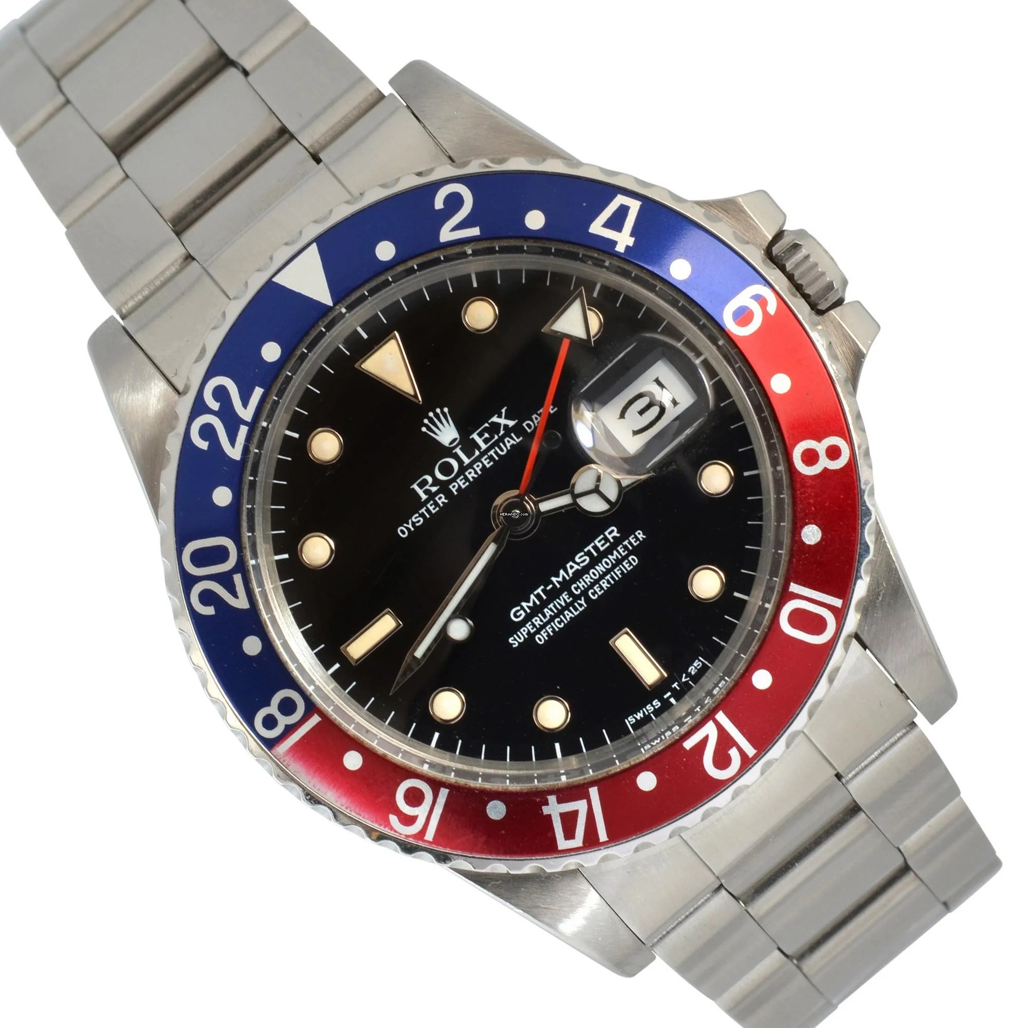 Rolex GMT-Master 16750 never polished Full Set TOP Condition 1986's </h1>