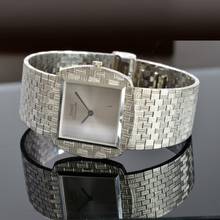 Thumbnail von Piaget Cushion ultra-thin 12461 HR5 automatic white gold 18KT 1970’s </h1>