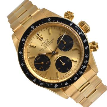  Rolex Daytona Cosmograph 6263 Daytona champagne dial yellow gold 18KT Full Set 1985’s </h1> 