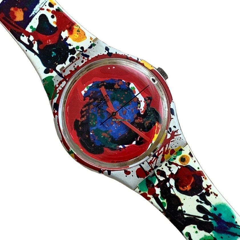 Swatch Art Special by Sam Francis GZ123PACK NEW Full set 1992’s </h1>