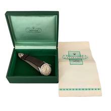 Thumbnail von Rolex Oyster Perpetual 6084 Bubbleback Explorer radium dial Full Set 1951’s </h1>