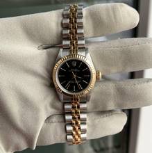 Thumbnail von Rolex Oyster Perpetual 26 67193 26MM Black dial Full Set 1988's