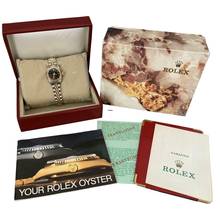 Thumbnail von Rolex Oyster Perpetual 26 67193 26MM Black dial Full Set 1988's