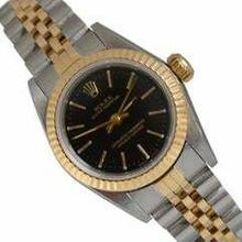 Thumbnail von Rolex Oyster Perpetual 26 67193 26MM Black dial Full Set 1988's