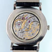 Thumbnail von Vacheron Constantin Classic Calatrava 4667 Ultra-Thin silver dial white gold 18KT first series </h1>