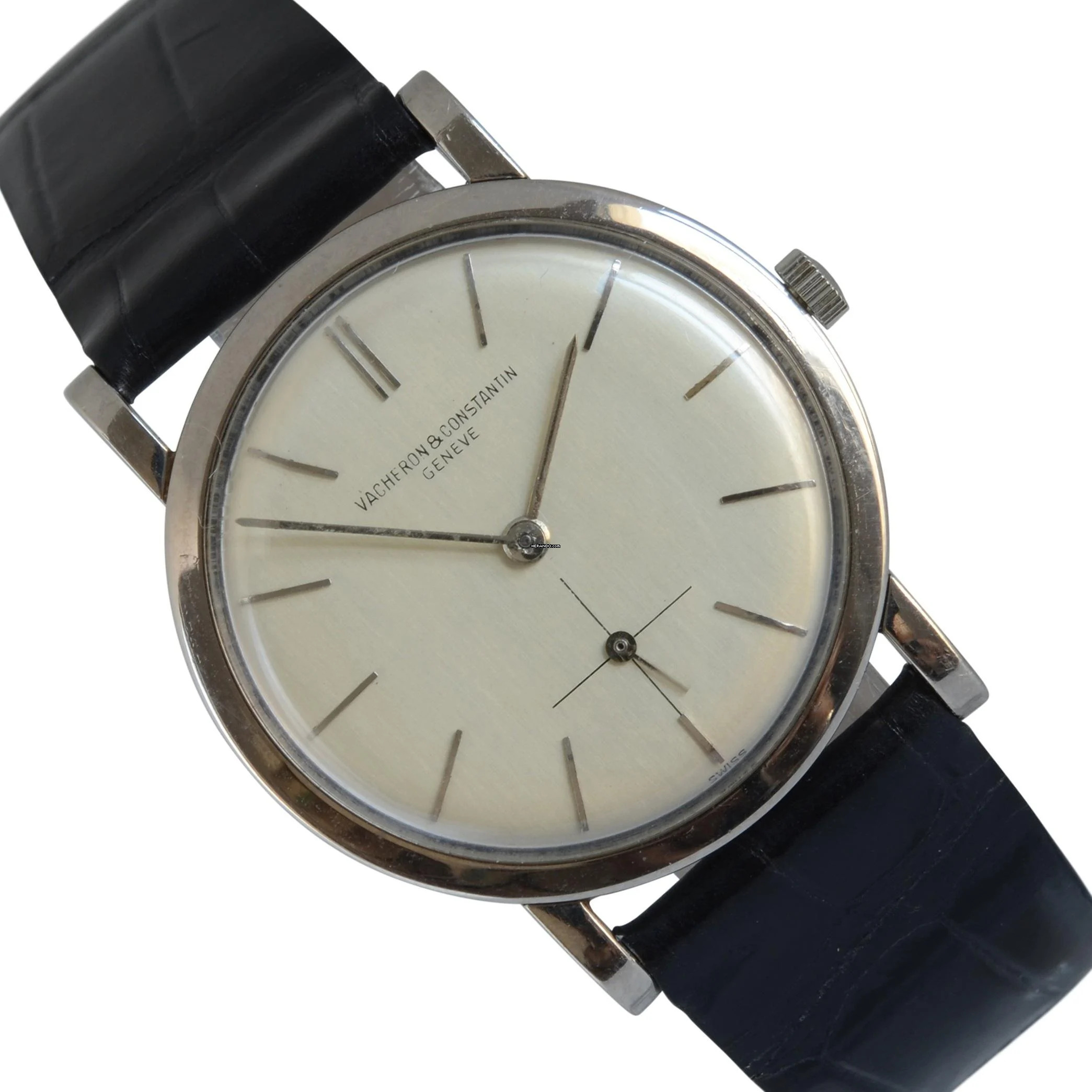 Vacheron Constantin Classic Calatrava 4667 Ultra-Thin silver dial white gold 18KT first series </h1>