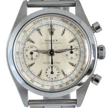 Thumbnail von Rolex Chronograph 6234 Pre Daytona 1957’s with Official Service Rolex Geneva </h1>