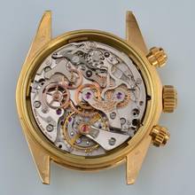 Thumbnail von Rolex Daytona Cosmograph 6265 Daytona black dial gold 18KT Full Set TOP 1979’s </h1>