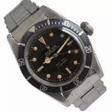 Thumbnail von Rolex Submariner (No Date) 6538 Coroncione gilt galvanic dial “Mondani Collection” 1959’s </h1>