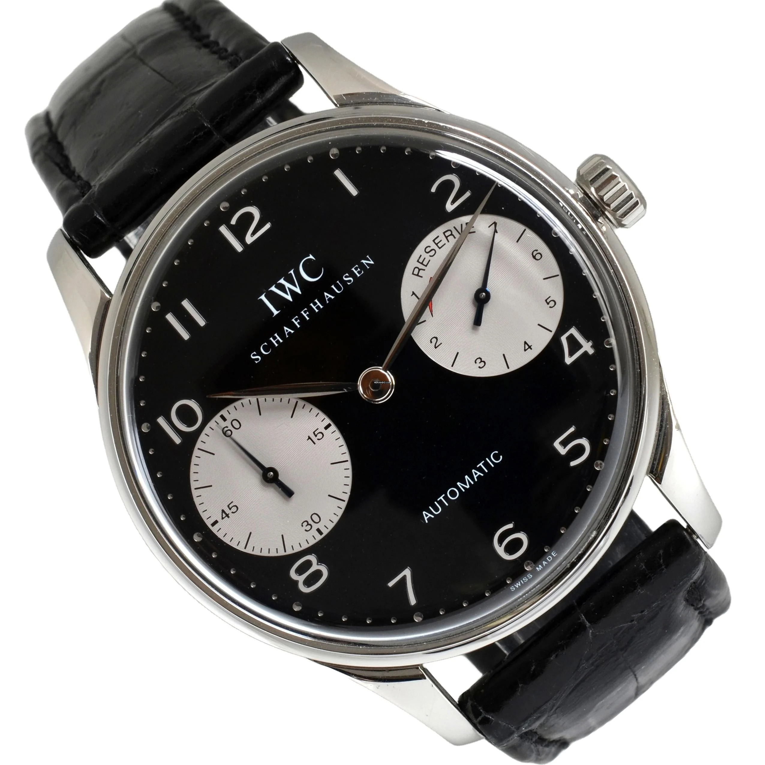 IWC Portugieser Portuguese Panda IW5000 Power Reserve Limited Edition Full Set </h1>