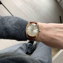 Thumbnail von Rolex Oyster Perpetual 6088 Bubbleback OCC by Joyeria Riviera rose gold 18KT 1950’s </h1>