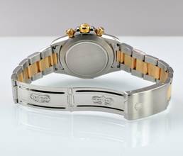 Thumbnail von Rolex Daytona 16523 R98 Series Floating champagne dial gold 18KT Full Set 1988’s </h1>