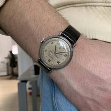 Thumbnail von Vacheron Constantin Historiques Triple Calendar 4241 steel grenè Ivory dial very rare 1943’s </h1>