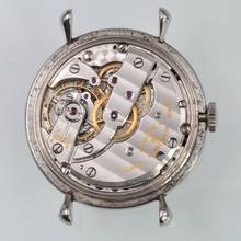 Thumbnail von Vacheron Constantin Historiques Triple Calendar 4241 steel grenè Ivory dial very rare 1943’s </h1>