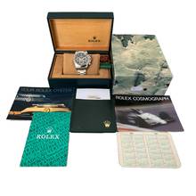 Thumbnail von Rolex Daytona 16520 L34 4 written 6 reversed black dial Full Set 1988’s </h1>