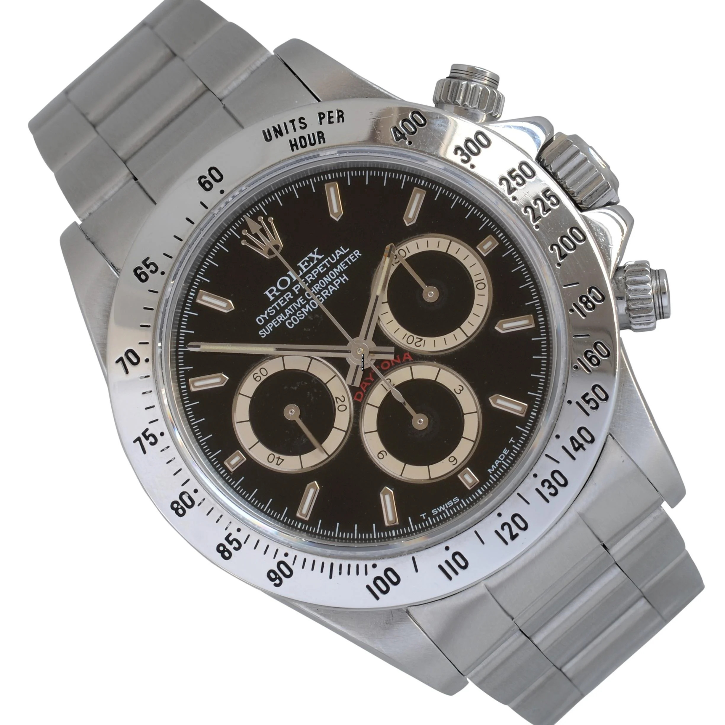 Rolex Daytona 16520 L34 4 written 6 reversed black dial Full Set 1988’s </h1>