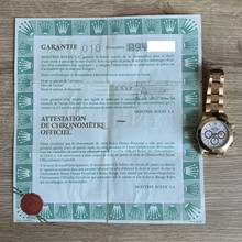 Thumbnail von Rolex Daytona 16528 Floating R94 Porcelain dial yellow gold 18KT Full Set 1988’s </h1>