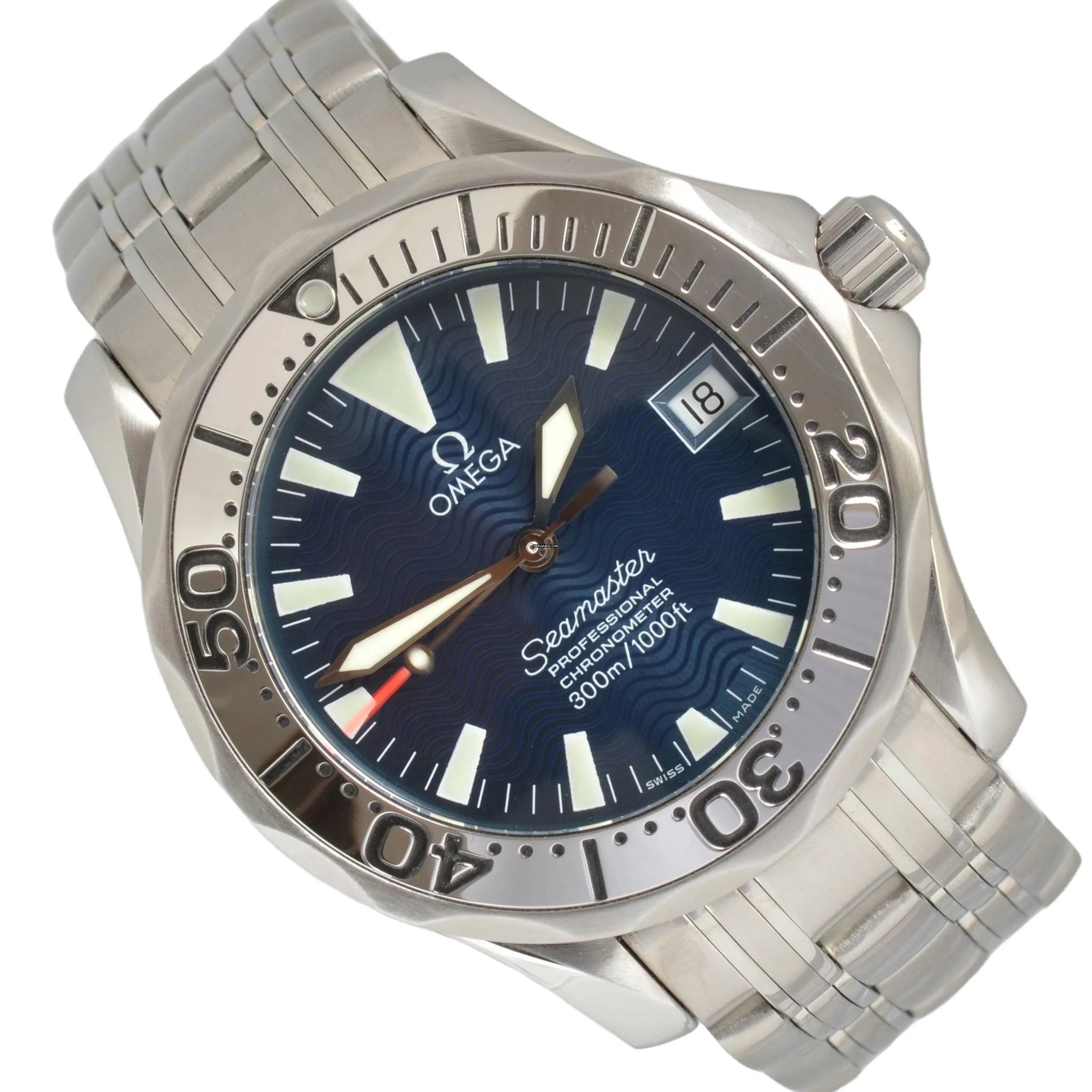 Omega Seamaster 300M Midsize 36MM “Jacques Mayol” Full Set 1999’s </h1>