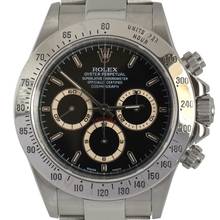 Thumbnail von Rolex Daytona 16520 Transitional P18 Series black dial Full Set 2000's </h1>