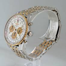 Thumbnail von Breitling Navitimer chronograph D30021 ivory dial Full Set 2019’s </h1>