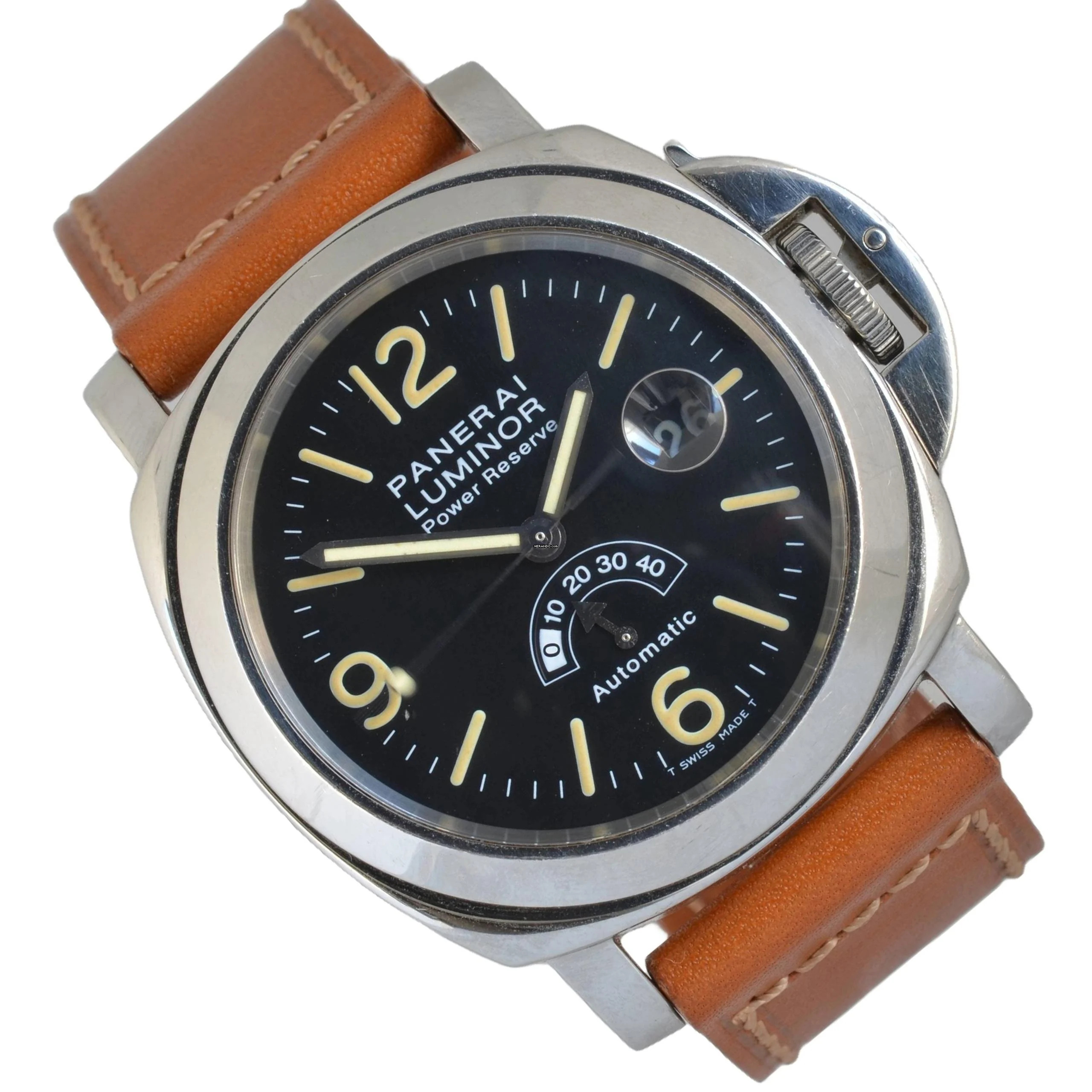 Panerai Luminor Power Reserve Pre-Vendome PAM00027A Power reserve Tritium dial Full Set 1998’s </h1>