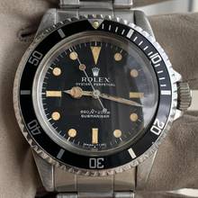 Thumbnail von Rolex Submariner (No Date) 5513 No Date Full Set TOP Condition 1969’s