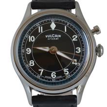 Thumbnail von Vulcain Cricket Tradition Alarm black dial Full Set Like NEW </h1>