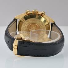 Thumbnail von Omega Speedmaster Professional Moonwatch 27 CHRO C12 Anniversary yellow gold 18KT 1994's Full Set