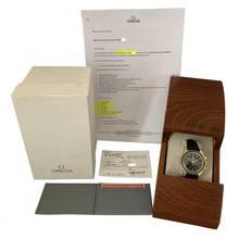 Thumbnail von Omega Speedmaster Professional Moonwatch 27 CHRO C12 Anniversary yellow gold 18KT 1994's Full Set