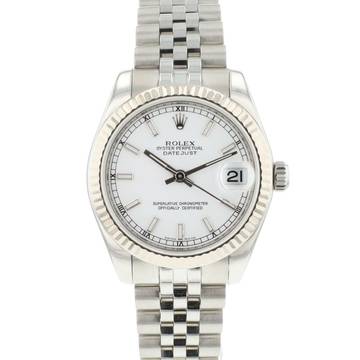  Rolex Datejust 31 Midsize Jubilee Fluted White Dial </h1> 