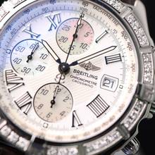 Thumbnail von Breitling Chronomat Steel Diamonds White Dial </h1>
