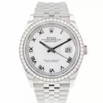  Rolex Datejust 36 White Diamonds RBR </h1> 