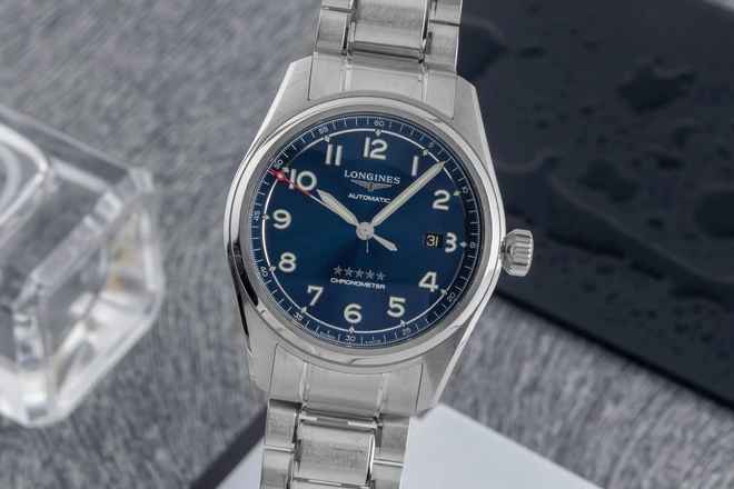  Longines Spirit Stahl Automatik Herrenuhr Ref. L3.811.4939 Box & Papiere 2021 