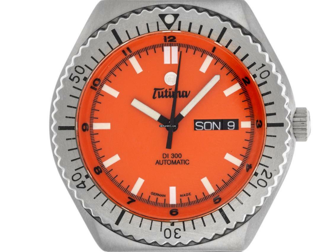 Tutima Pacific DI 300 Day Date Ref.629-12 2006 Full Set wie Neu Vintage