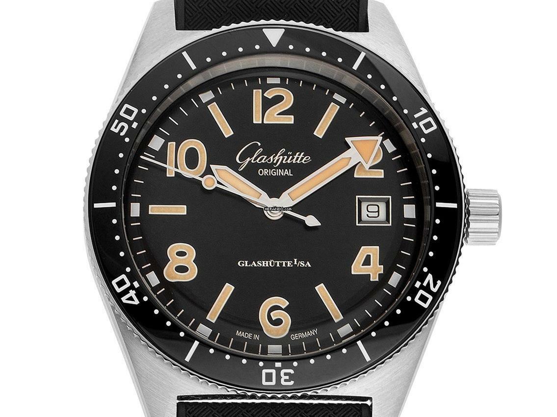 Glashütte Original SeaQ Date Ref.1-39-11-06-80-33 2025 Full Set Ungetragen