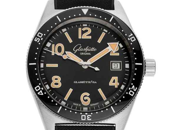  Glashütte Original SeaQ Date Ref.1-39-11-06-80-33 2025 Full Set Ungetragen 