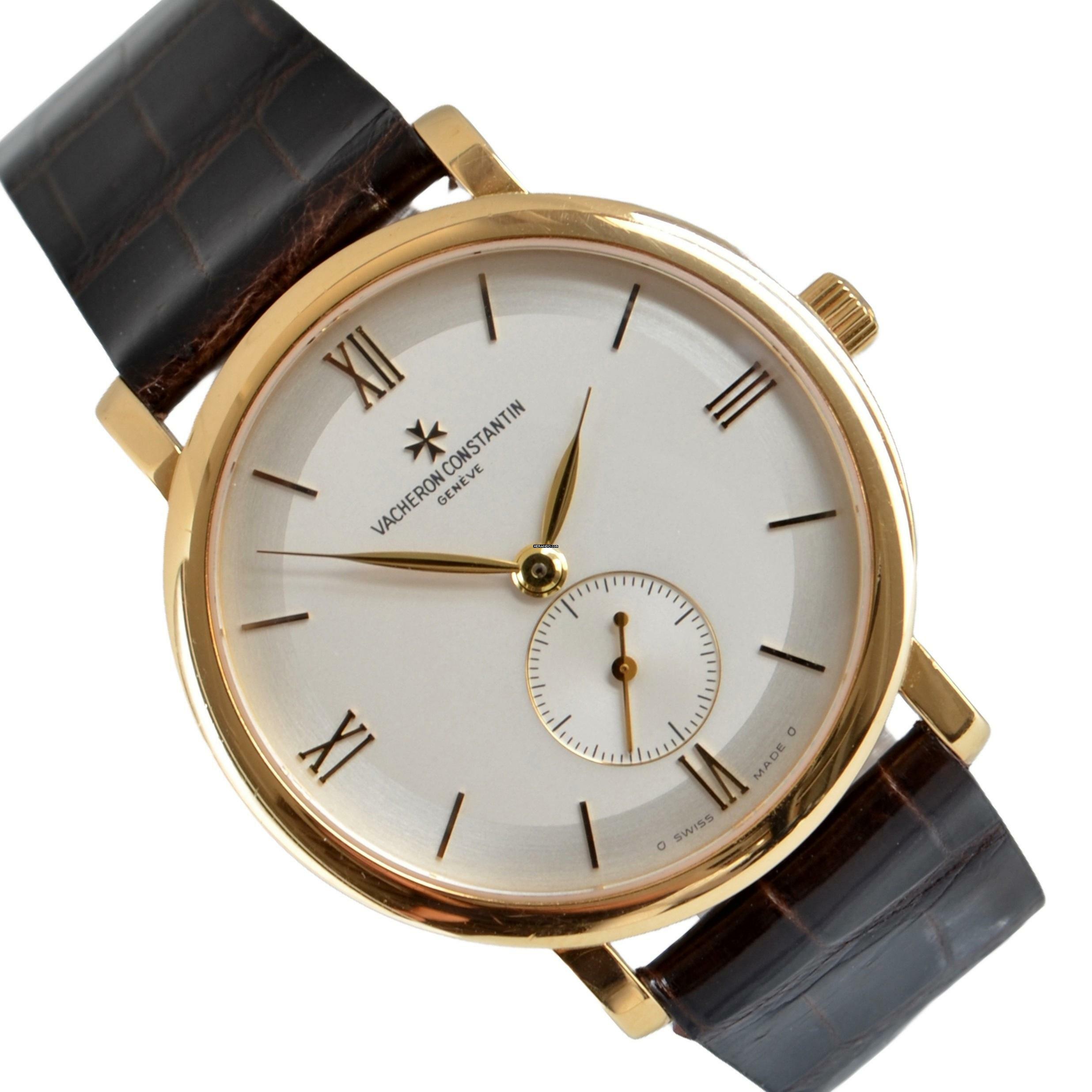 Vacheron Constantin Patrimony Classic 81160 small second yellow gold 18KT 2008’s </h1>