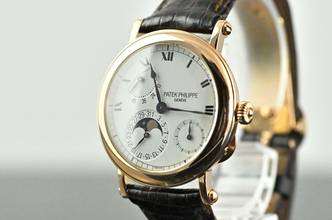 Thumbnail von Patek Philippe Complications Officier small Complication | 5054 | German Full Set from first owner | Rose gold