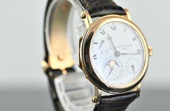 Thumbnail von Patek Philippe Complications Officier small Complication | 5054 | German Full Set from first owner | Rose gold