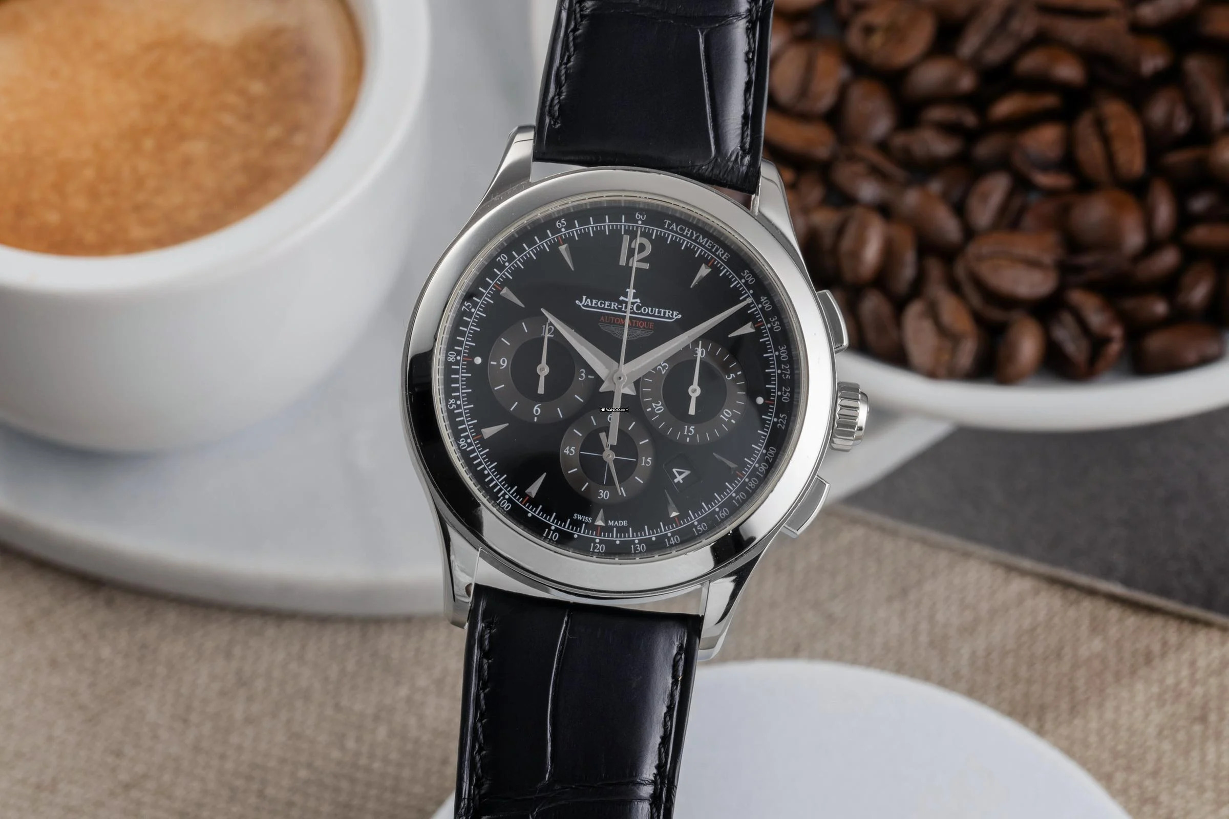 Jaeger-LeCoultre Master Chronograph Control Aston Martin Chronograph Ref. Q153847N 174.8.C1