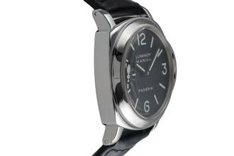 Thumbnail von Panerai Luminor Marina Edelstahl Handaufzug Herrenuhr Ref. PAM00001